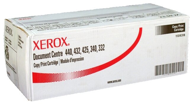 Картридж Xerox 113R00318, 24000 стр, черный