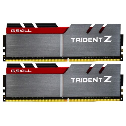 Оперативная память G.SKILL Trident Z 32 ГБ (16 ГБ x 2 шт.) DDR4 DIMM CL16 F4-3200C16D-32GTZ оперативная память g skill ddr4 trident z rgb 32gb 2x16gb kit 4000mhz cl16 1 40v f4 4000c16d 32gtzra