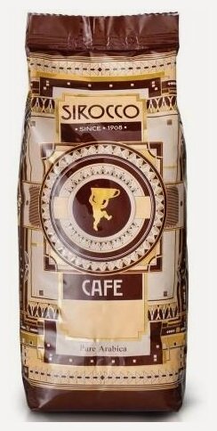 Изображение товара Sirocco Crema 1кг кофе в зернах пакет с клапаном (S21212)