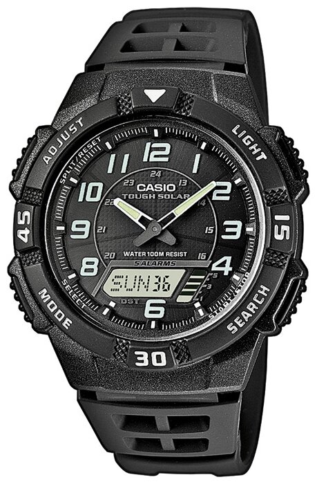 Наручные часы CASIO Collection Men AQ-S800W-1B, черный