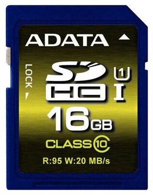 SDHC 16GB Adata Class 10/U1