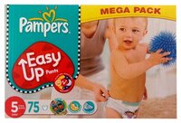 Pampers трусики Easy Up 5 (12-18 кг) 75 шт.