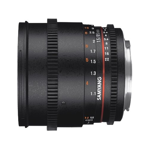 Объектив Samyang 85mm T15 AS IF UMC VDSLR II Nikon F 2706000₽