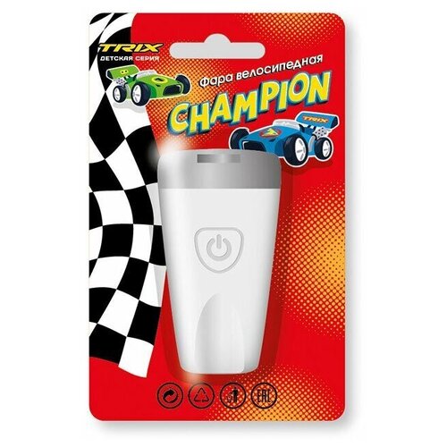 Передний фонарь TRIX Champion белый детская серия тойс champion комплект 1 белый лдсп