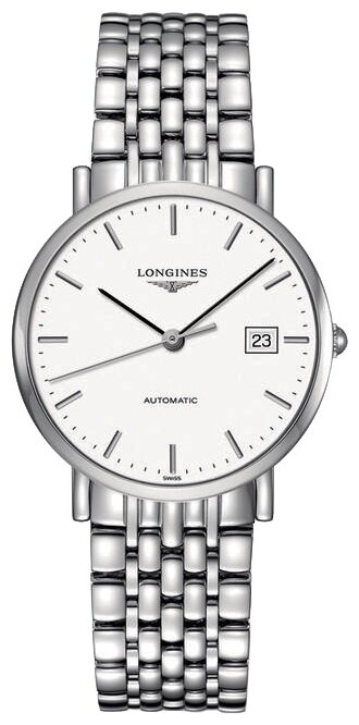 Наручные часы LONGINES, белый, серебряный