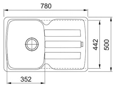 Мойка для кухни Franke Antea AZG 611-78 белый - фотография № 5