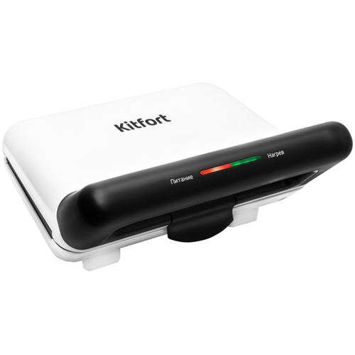 Вафельница Kitfort КТ 2 в 1 прибор со сменными панелями защита от перегрева индикатор работы 879000₽