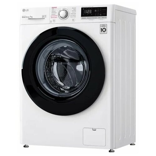 См фронтальная LG F2WV3S7AIDD белый дозагрузка пар AIDD EN 4632000₽