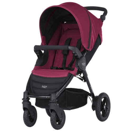 фото Прогулочная коляска britax b-motion 4 wine red