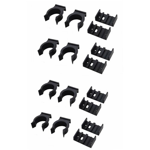 Комплект прочного скрытого крепежа клипса-держатель для цоколя кухонной мебели кухонного плинтуса усиленная 8 шт 265₽