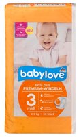 Babylove подгузники Premium Windeln (4-9 кг) 50 шт.