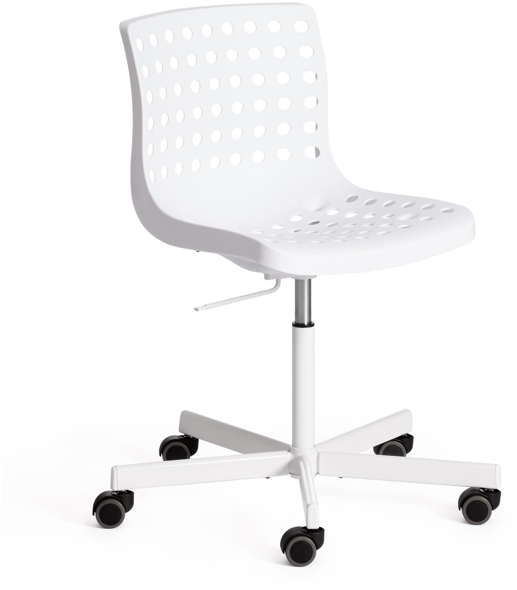 Офисное кресло SKALBERG OFFICE (mod. C-084-B) / 1 шт. в упаковке (19 803) TetChair металл/пластик, 46 х 59 х 75-90 см, White (белый)