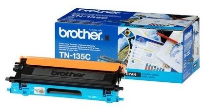 Картридж Brother TN-135C (4000 стр.) синий для HL-4040CN/4050CDN, DCP-9040CN, MFC-9440CN (Cyan)
