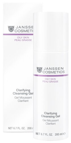 Janssen гель очищающий для жирной кожи