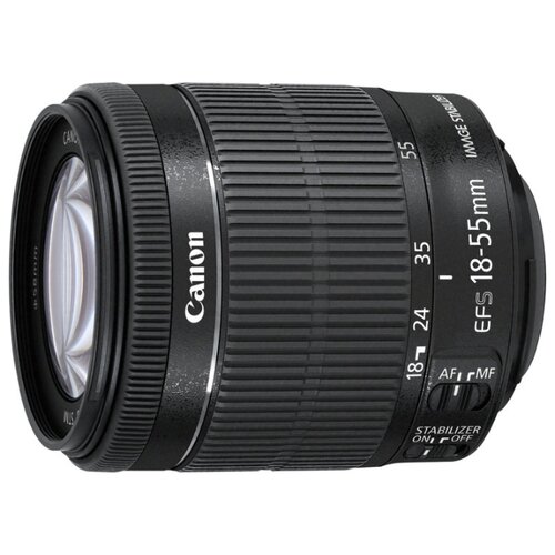 Объектив Canon EF-S 18-55mm f/3.5-5.6 IS STM, черный