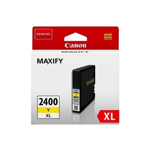 Картридж Canon PGI-2400Y XL (9276B001), 1500 стр, желтый картридж ds pgi 2400xly 9276b001 желтый