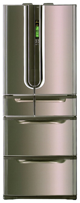 Холодильник Toshiba GR-L42FR, серебристый