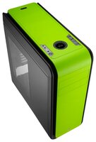 Компьютерный корпус AeroCool Dead Silence 200 Green Window Edition