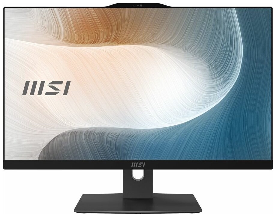 Моноблок MSI Modern AM242P 12M-200XRU, 23.8", Intel Core i7 1260P, 16ГБ, 512ГБ SSD, noOS, черный [9s6-ae0711-200]