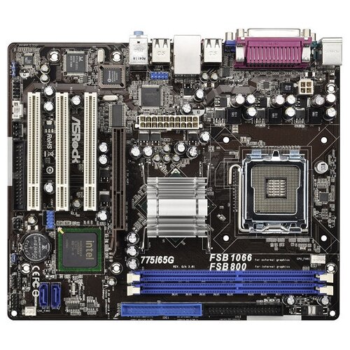 Материнская плата ASRock 775i65G R30 589100₽
