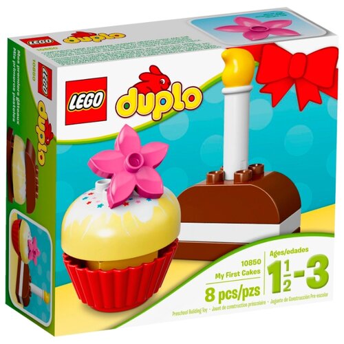 LEGO DUPLO 10850 Мой именинный пирог, 8 дет. хворост а именинный пирог