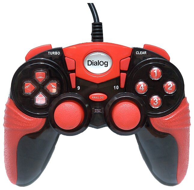 Комплект Dialog GP-A15, черный/красный, 1 шт.