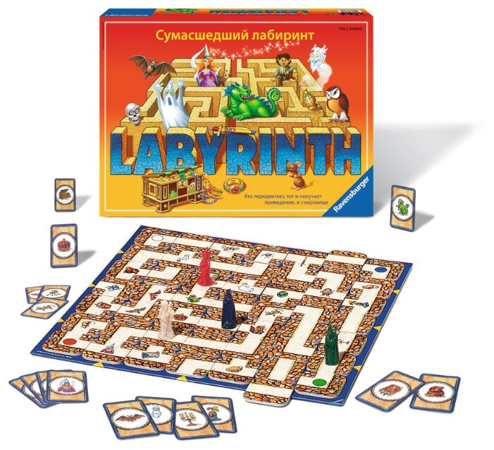 Настольная игра Ravensburger Сумасшедший лабиринт — купить по выгодной цене на Яндекс.Маркете