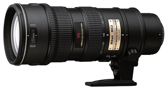 Объектив Nikon 70-200mm f/2.8G ED-IF AF-S VR Zoom-Nikkor