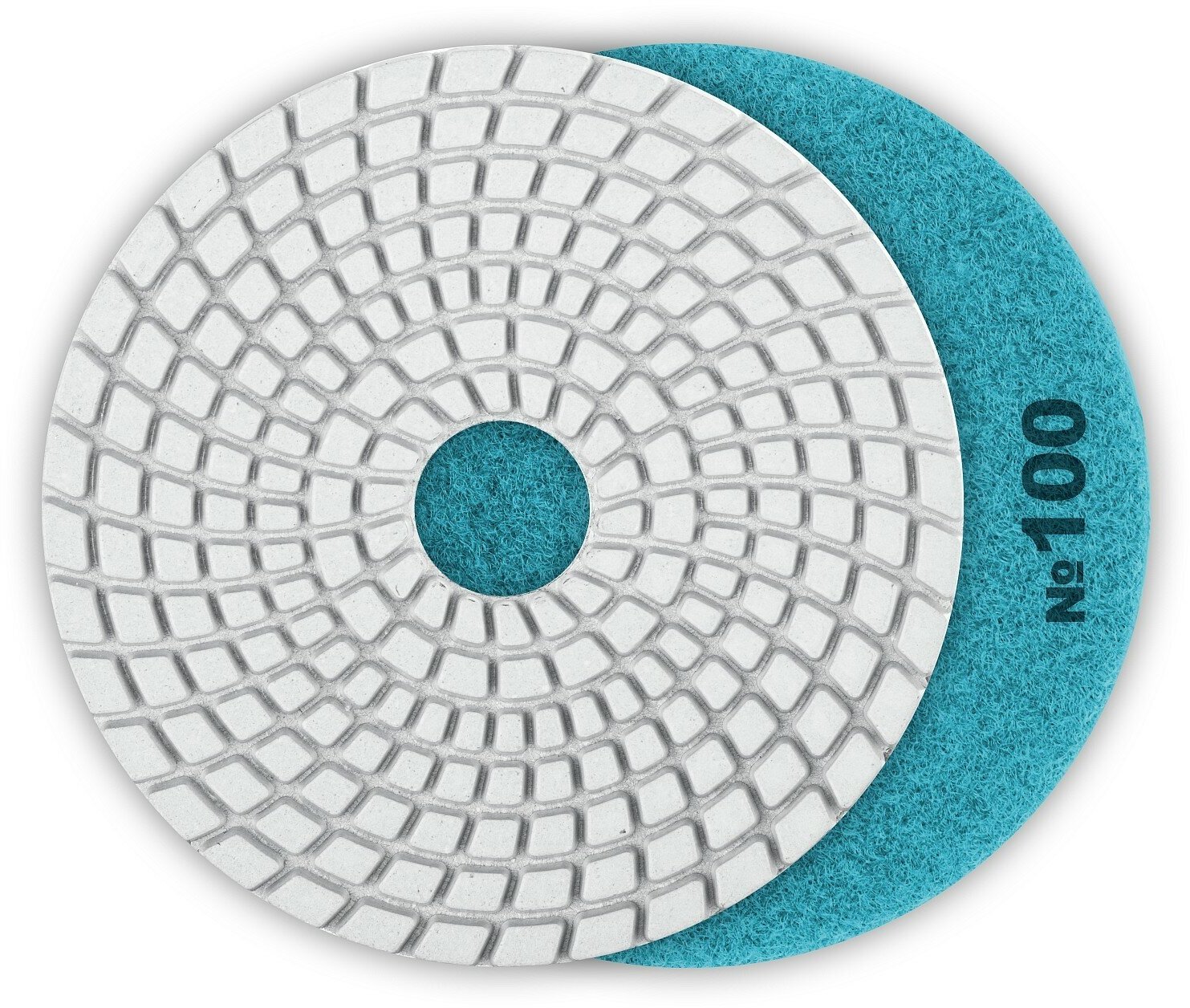 ЗУБР 100мм №100 алмазный гибкий шлифовальный круг (Черепашка) для мокрого шлифования (29866-100)