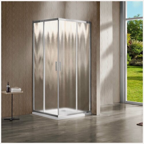 Изображение товара Душевой уголок Vincea Гарда (Garda) VSS-1G9012CH, 1200*900, хром, стекло шиншилла