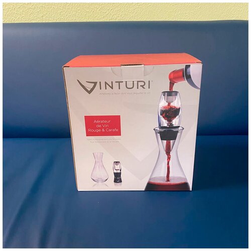 Набор для красного вина Vinturi Wine Aerator & Carafe Set, V9044