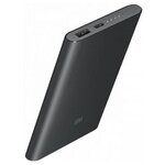 Внешний аккумулятор Xiaomi Mi Power Bank 3 10000 mAh Black (PLM13ZM) (РСТ) - изображение