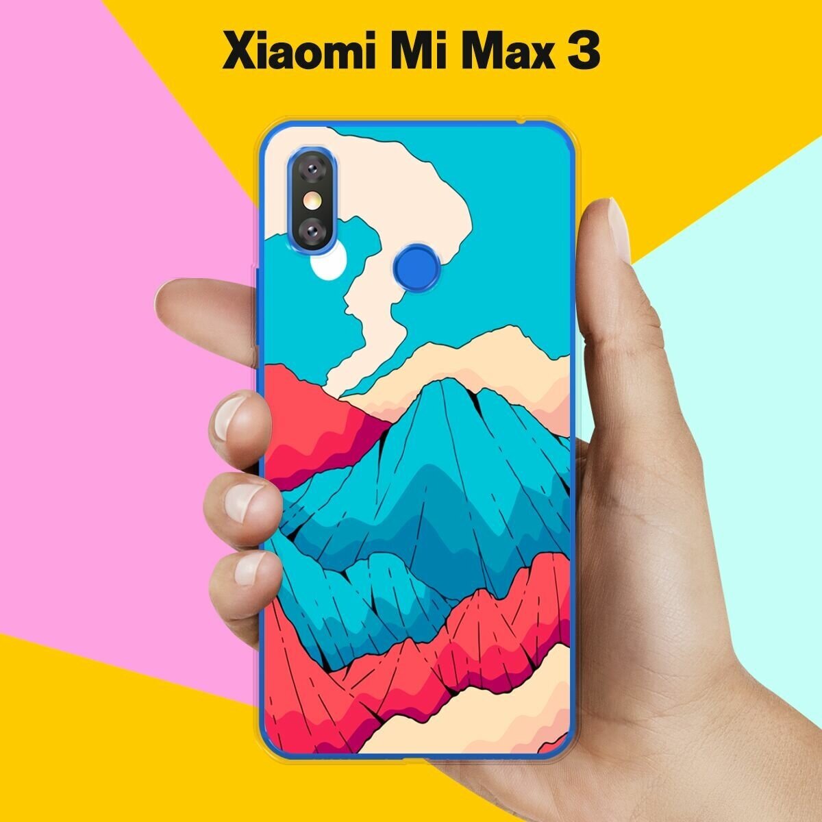 Силиконовый чехол на Xiaomi Mi Max 3 Пейзаж 50 / для Сяоми Ми Макс 3