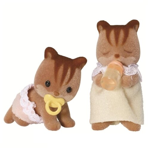 фото Игровой набор sylvanian families бельчата-двойняшки 3231