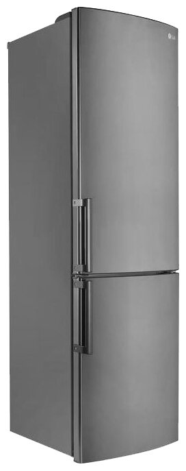 Холодильник LG GA-B489 YMDZ, серебристый