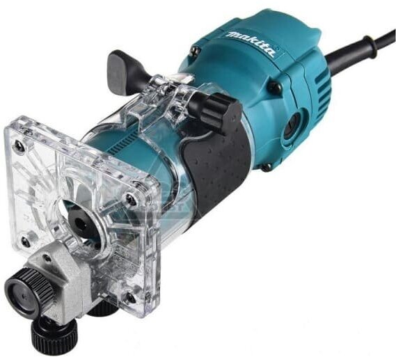 Кромочный фрезер Makita 3709 (0.53 кВт, 6 мм)