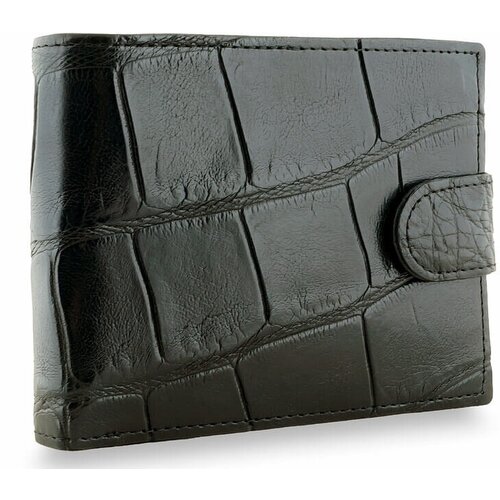 фото Солидный кошелек exotic leather из кожи с живота крокодила