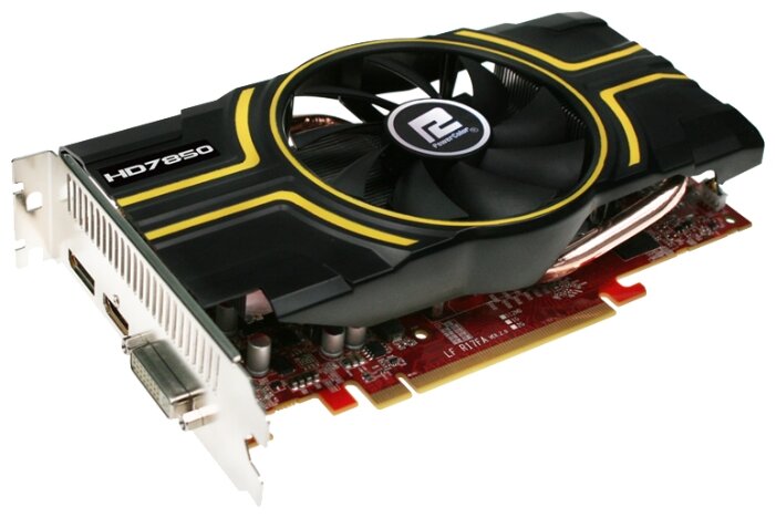 Видеокарта PowerColor Radeon HD 7850 860Mhz PCI-E 3.0 1024Mb 4800Mhz 256 bit DVI HDMI HDCP, OEM