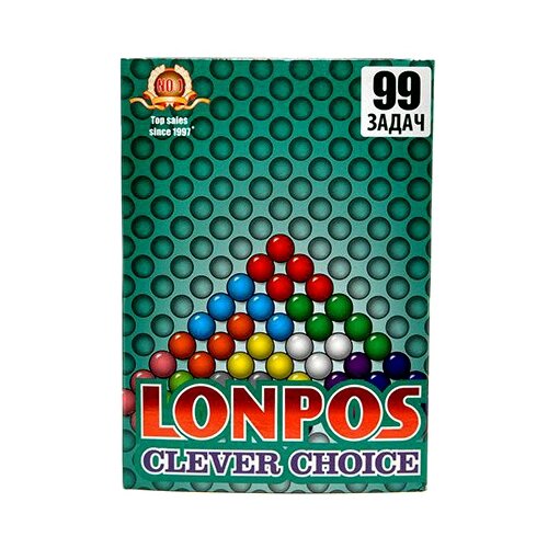 Логическая настольная игра головоломка лонпос Lonpos Crazy Chain - 099 задач