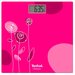 Весы напольные электронные Tefal Classic Drawing Bloom Rose, до 160 кг, розовые