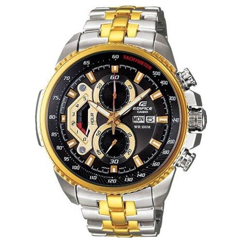 Наручные часы CASIO Edifice EF-558SG-1A, мультиколор, черный