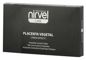 Nirvel Anticaida Programme Ампулы против выпадения с плацентой, при жирной коже головы, 10 мл, 10 шт.