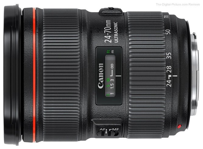 Объектив Canon EF 24-70mm f/2.8L II USM, черный