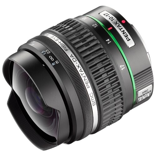 Объектив Pentax SMC DA 10-17mm f/3.5-4.5 ED (IF) Fish Eye, черный