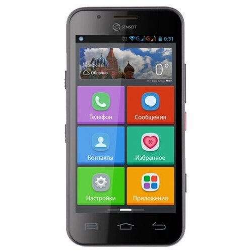 Смартфон SENSEIT L301, 2 SIM, белый