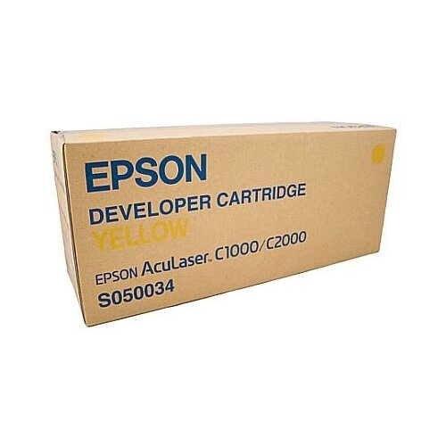 Картридж Epson C13S050034, 6000 стр, желтый картридж epson c13s050195 12000 стр желтый