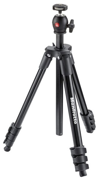 Штатив с головкой Manfrotto MKCOMPACTLT-BK