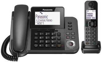 Радиотелефон Panasonic KX-TGF320 черный