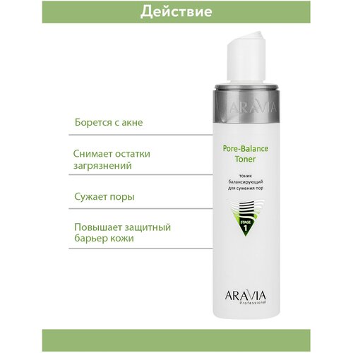 Тоник Aravia Professional Pore-Balance Toner, 250 мл