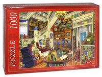 Пазл Рыжий кот Большая библиотека (МГ1000-7391) , элементов: 1000 шт.